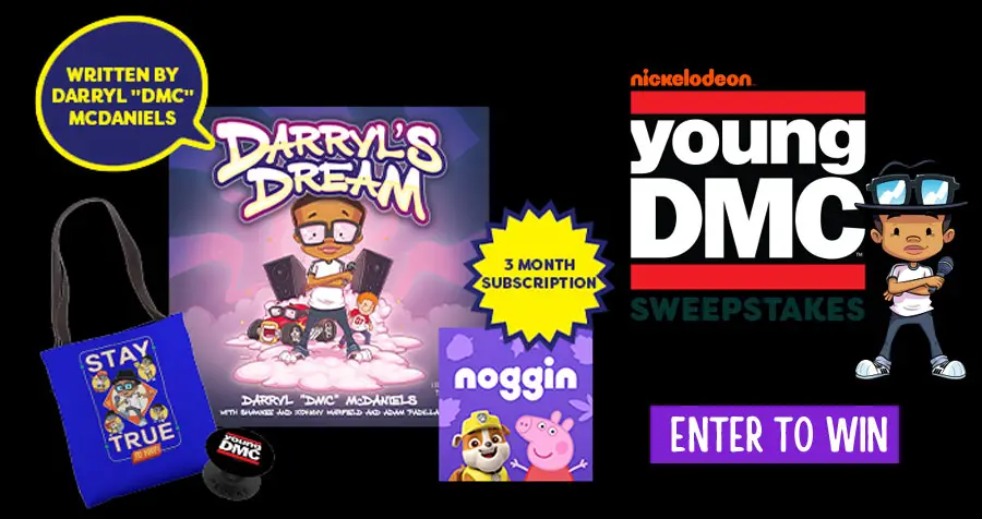 Enter for your chance to win a #NickJr Young DMC prize pack and a 3-month subscription to #Noggin. From hip-hop pioneer Darryl “DMC” McDaniels comes Darryl's Dream, a book about creativity, confidence, and finding your voice.