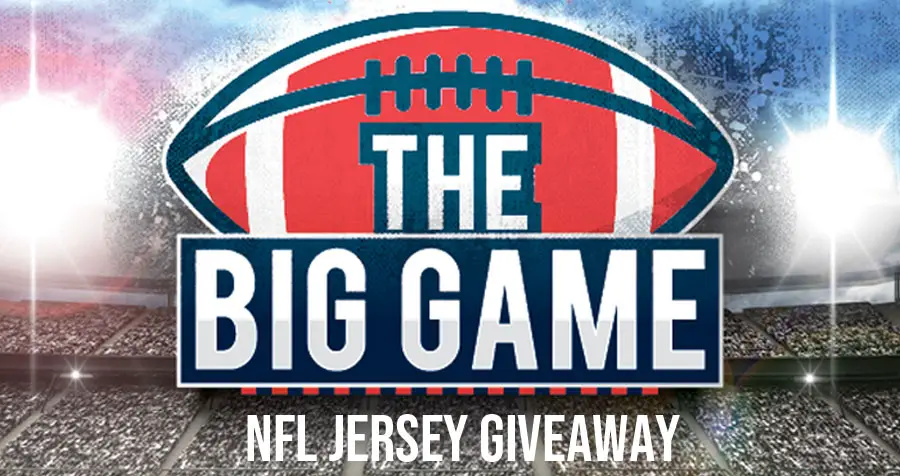 Didable NFL Big Game Football Jersey Giveaway