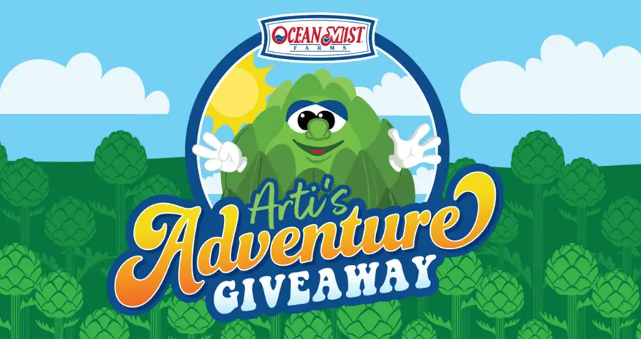 Join Arti on his trek up the coast of California as he shows off the best artichokes from winter to spring for your chance to win prizes along the way.