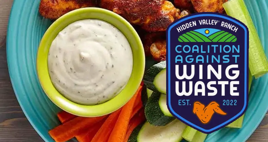 It’s almost #gameday and Hidden Valley Ranch is giving away prizes in their Coalition Against Wing Waste Super Bowl Sweepstakes #StopWingWaste - Follow them on Twitter and Instagram for your chance to win and  find your wing recipes in their wing recipe collection - each one perfect for pairing with the Ranch-y goodness that guarantees your friends and fam will love. 