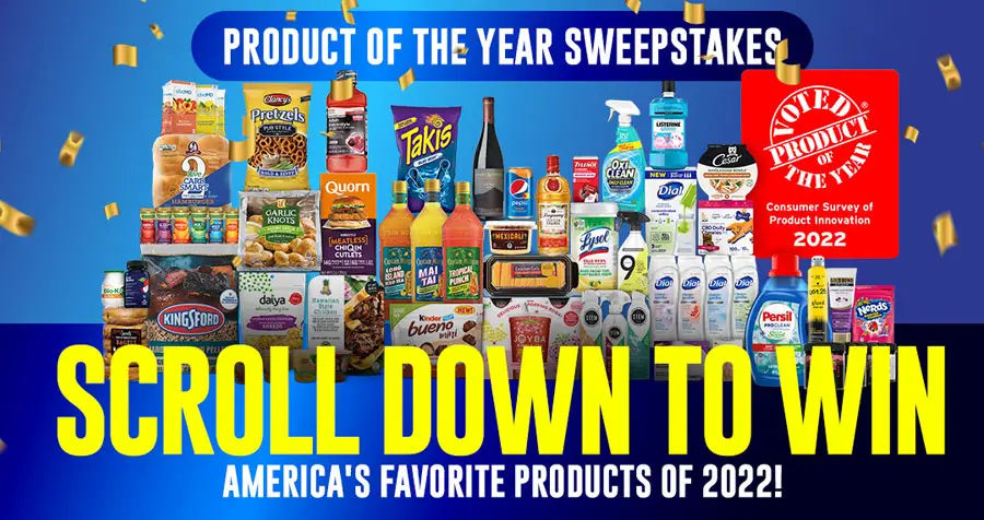 Win a "Product of the Year" Food Bundle - 10 Winners!