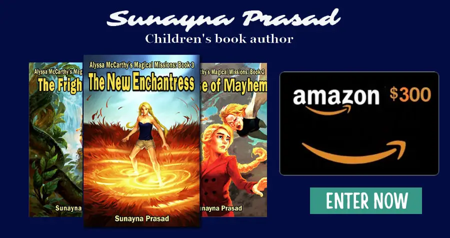 Win a $300 Amazon Gift Card from Children's Book Author Sunayna Prasad
