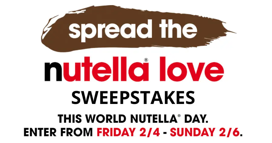 Over 1,000 PRIZES are up for grabs from Nutella! Because the only thing better than celebrating Nutella love on World Nutella Day is spreading the Nutella love. Post your video for a chance to win awesome Nutella prizes.