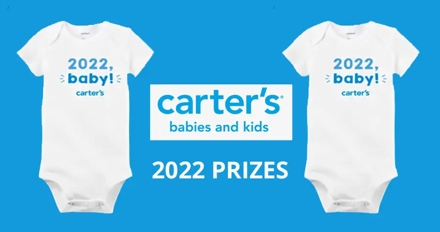 Enter Carter's 2022 Baby Giveaway for your chance to win a limited-edition baby announcement boxes to help expecting parents reveal their big news! 2,022 boxes - 22 consecutive days of winners