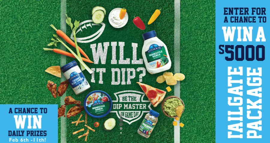 Don’t miss out on the opportunity to win everything you need for the ultimate tailgate party. Litehouse partnered with TikTok sensation, Jen Curley aka @snackqween who shares dip etiquette, dip tips, and dip-cuterie how to’s. 