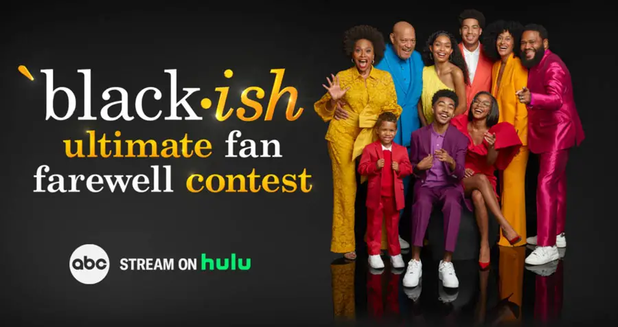 Share why you are the ultimate #blackish fan for your chance to win a trip for the winner and a guest to Washington D.C., to attend a private party celebrating the finale of black-ish taking place on or around April 9, 2022. The date and location are subject to change.