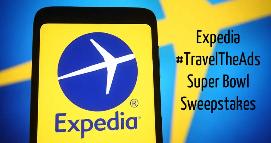 During the #SuperBowl, Expedia will be giving away 20 trips valued at $120,000 with their #TravelTheAds Sweepstakes Prizes will be in the form of Expedia Rewards points, with 19 of the prizes valued at $5,000 and a grand prize valued at $25,000. 