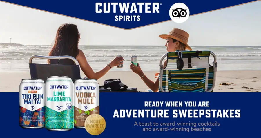 Enter for your chance to win a trip for two! Tripadvisor is proud to present the Ready When You Are - Adventure Sweepstakes. Enter for a chance to win a recharging getaway to one of Tripadvisor’s Travelers’ Choice Best Beaches, with lodging and airfare (plus a food and activities stipend) included. Only one traveler and their guest can win the 5-day, 4-night getaway.