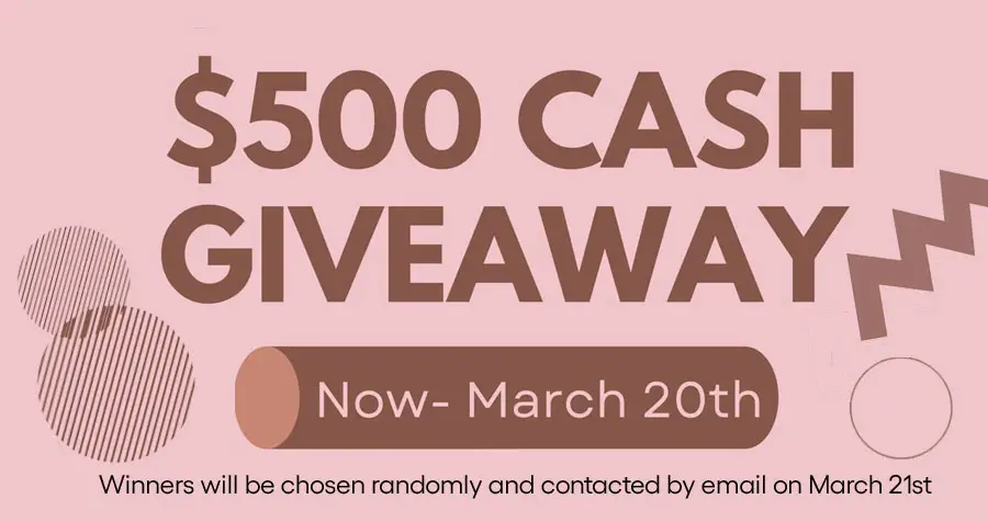 Caromio Home $500 Cash Giveaway