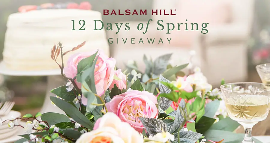 Enter for your chance to win daily prizes from Balsam Hill! Welcome the new season with bright and cheery faux florals from Balsam Hill! Join now for a chance to win a prize daily, plus one lucky winner gets a signed copy of 'One Heart at a Time' from radio host and book author, Delilah!