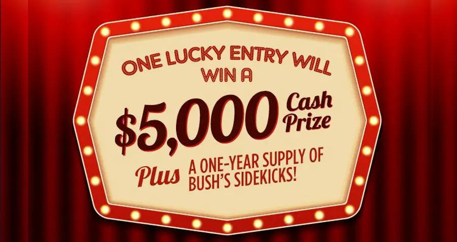 Enter for your chance to win $5,000 from Kelly and Ryan! inner’s Best Supporting Bean is taking on its biggest role yet — daytime TV! Catch Bush’s Sidekicks on Live with Kelly and Ryan all week as they celebrate National Sidekicks Day, and hear how you can win a $5k cash prize and a yearlong supply of Bush’s Sidekicks.