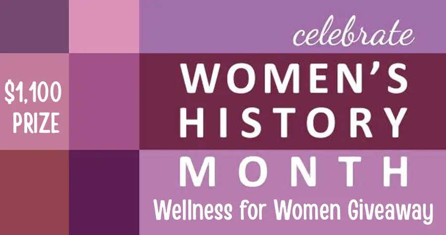 Enter the Wellness for Women #Giveaway and celebrate national women's history month by taking care of yourself. Enter for a chance to win $1,100 in cash and product prizing from all partners 