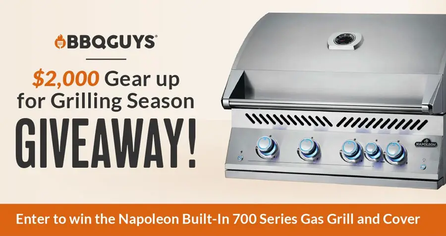 BBQGuys $2,000 Gear up for Grilling Giveaway