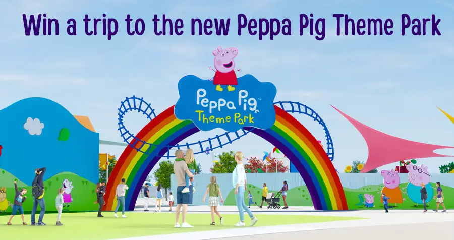 Enter for your chance to win a trip to the new Peppa Pig Theme Park & LEGOLAND Florida. Your family could win admission for two days, plus accommodations and more! Just steps from LEGOLAND® Florida Resort, the park was created exclusively for little piggies and their families. With interactive rides and attractions, fun live shows, and even a Muddy Puddles splash pad, it’s the perfect place to make those first theme park memories.