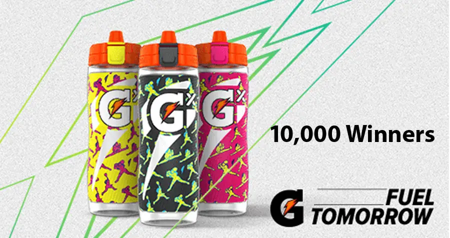 Gatorade Fuel Tomorrow Instant Win Game (10,003 Prizes)