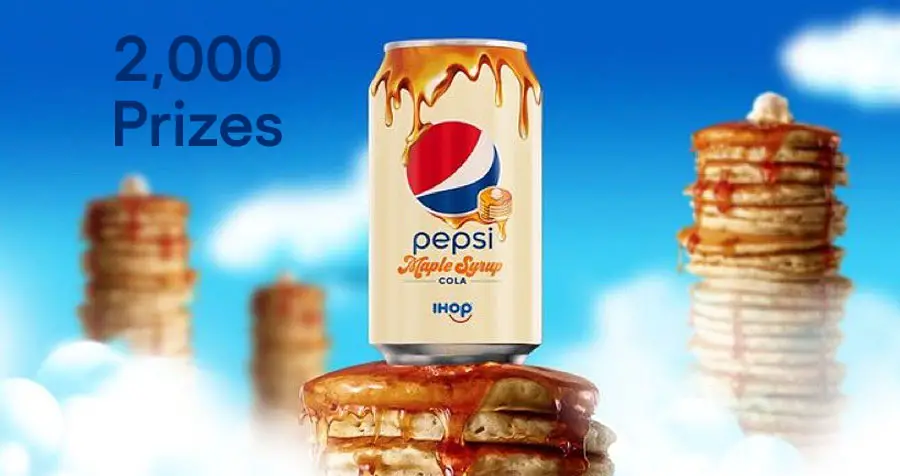 Pepsi Maple Syrup Cola Sweepstakes