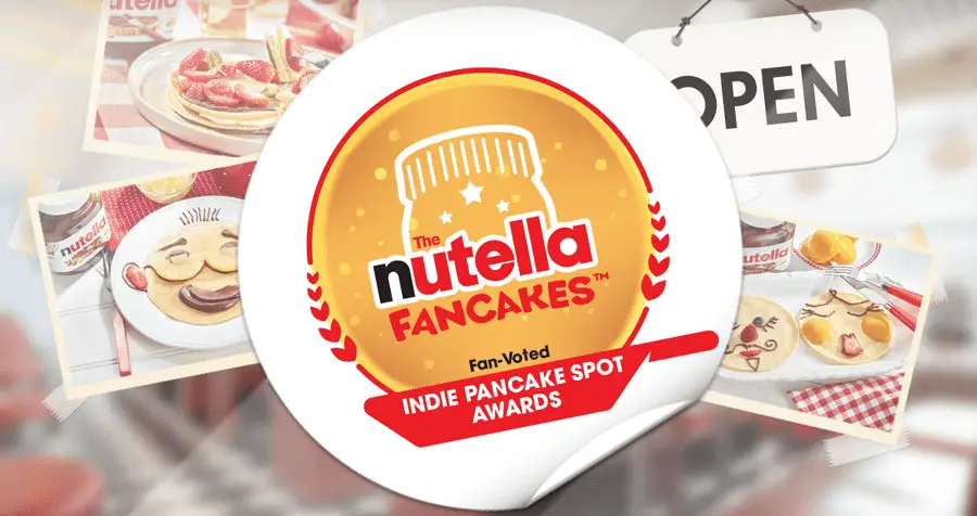 Nominate your favorite pancake spot for your chance to win $100 to spend on pancakes plus a personalized jar of Nutella! The 10 most nominated restaurants may receive $5,000 and a year's supply of Nutella to spread more joy to pancake fans!