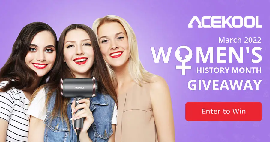 Acekool Women's History Month Giveaway