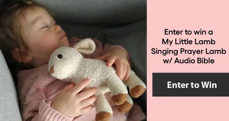 My Little Lamb Plush and Audio Bible Easter Giveaway from MomCaveTV