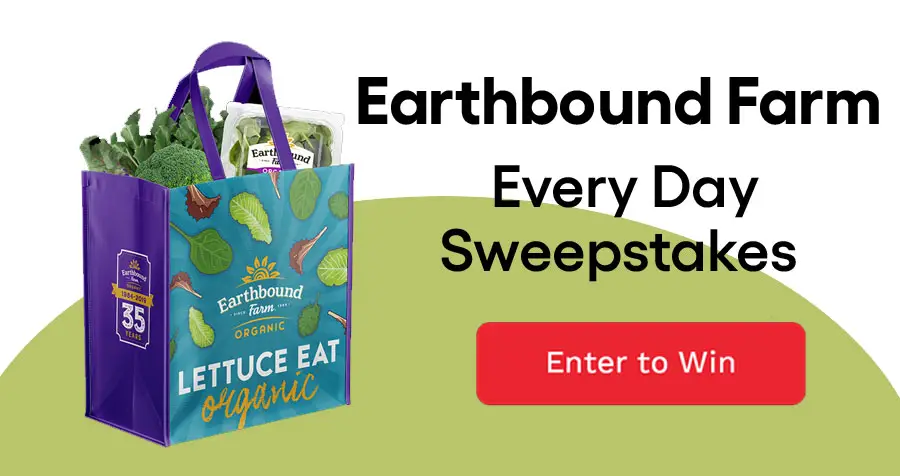 Earthbound Farm Earth Day Every Day Sweepstakes (3,503 Prizes)