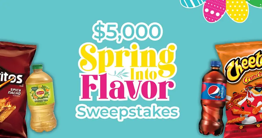 Tasty Rewards $5,000 Spring Into Flavor Sweepstakes