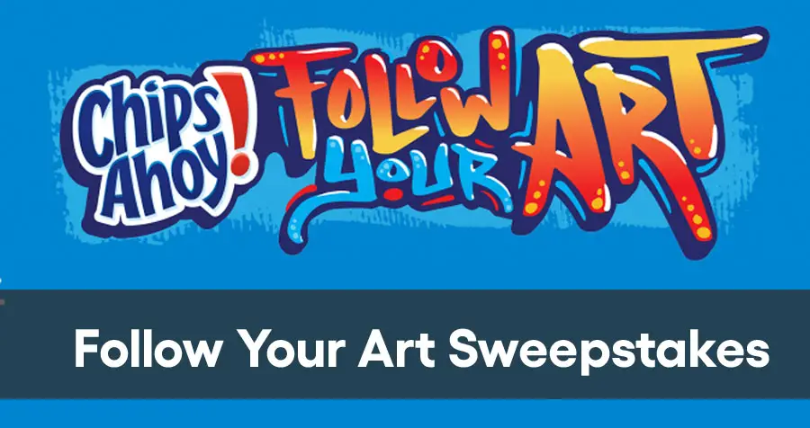 Chips Ahoy! Follow Your Art Sweepstakes