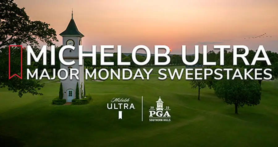 Michelob ULTRA + The PGA Major Monday Sweepstakes
