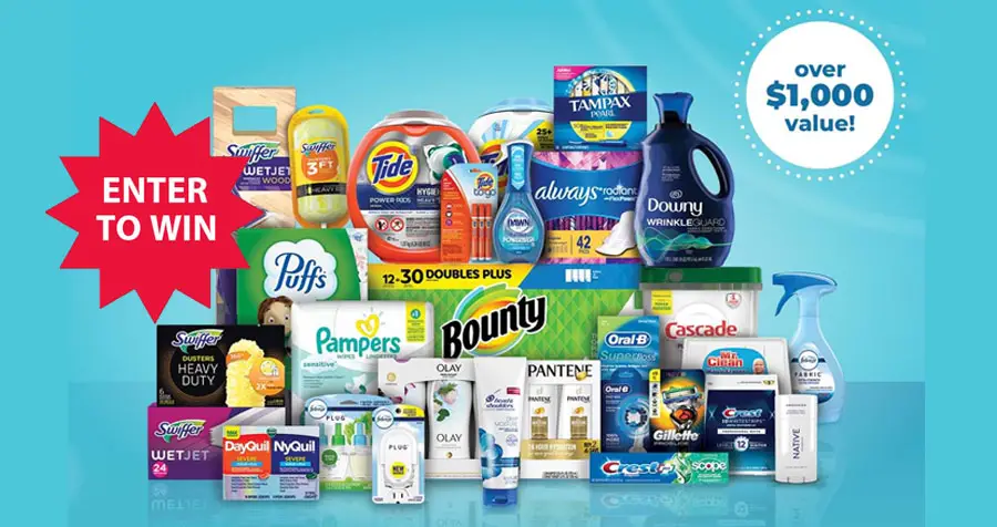 Win a Year of P&G Good Products Valued at $1,000!