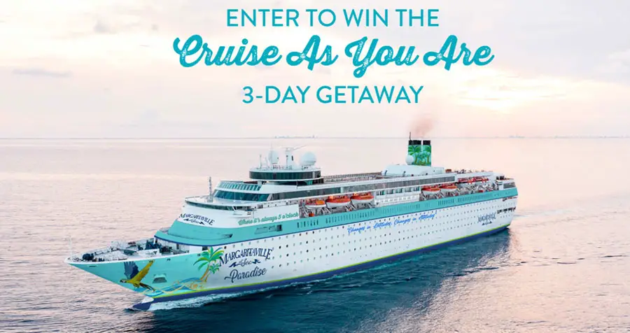 Enter for your chance to win an amazing  cruise aboard the Margaritaville at Sea Paradise. A vacation is a chance to be the ultimate version of you. On a Margaritaville at Sea cruise, your horizons are even more wide open! No matter what floats your boat on land, take leisure activities to the next level when you set sail with us.