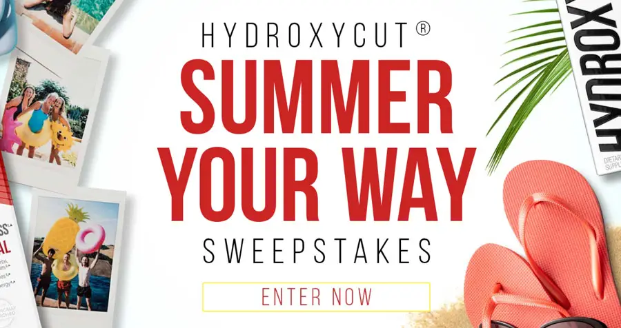 Hydroxycut Summer Your Way Sweepstakes (Weekly Winners)