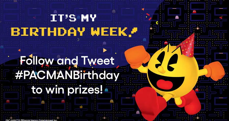 Pac-Man's 42nd Birthday Sweepstakes