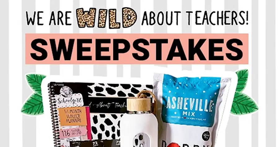 Enter here for your chance to win one of 30 prizes including a $100 Teacher Fav's Gift Basket, $50 of Store Credit to carsondellosa.com or an Essential Gold Pocket Chart #TeacherAppreciationWeek