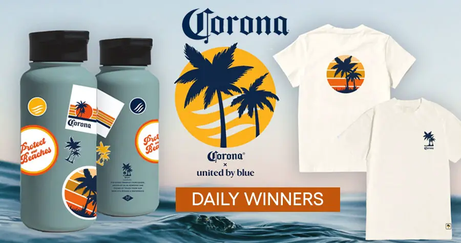 Enter for your chance to win a trip for four to a beach house destination or a daily prize from Corona. Corona is helping you make a splash this summer. From limited-edition gear to an unforgettable beach house getaway, they've got the goods to make the most of your fun in the sun. So kick back and enjoy your summer, Corona style.