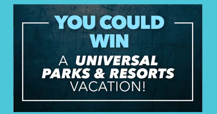 Enter for your chance to win a Theme Park Adventure at your choice of either Universal Studios Hollywood or Universal Orlando Resort! Experience Incredible Thrills and brave a visit to the Raptor Encounter, where you could come face-to-face with Jurassic World’s Blue. Nobody tests the limits of absolute awesome like Universal Parks & Resorts.