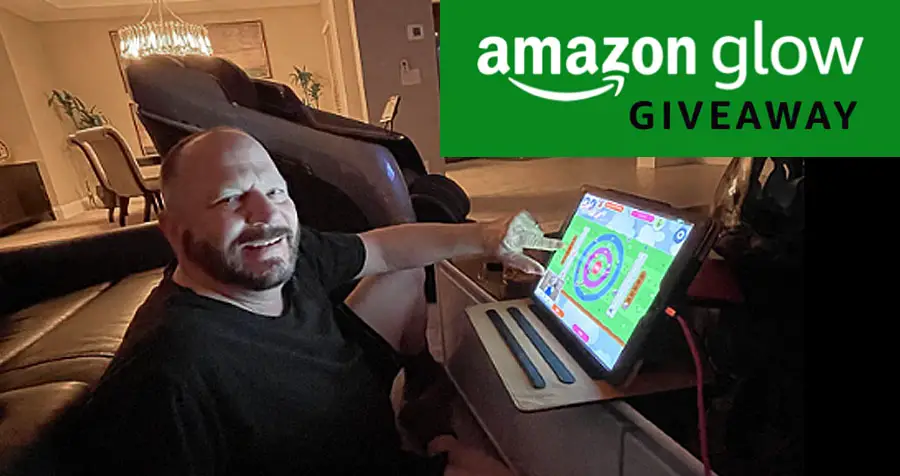 Enter for your chance to win an Amazon Glow - an amazing new tool to interact with grandkids and anyone far away when they are not with you. Read books and they can call you on this device. Link it to your cell phone and Kindle. The kids can see you from this device. Enter now because 3 lucky winners will take home a Glow of their own!