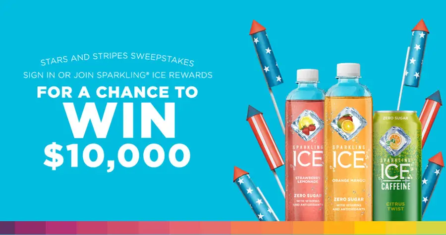 Sparkling Ice Stars and Stripes $10k Sweepstakes