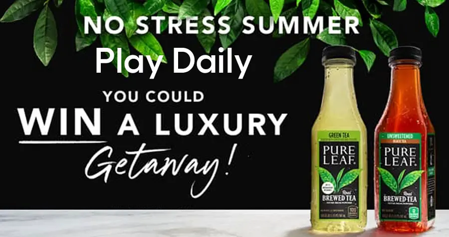 Explore the delicious Pure Leaf iced tea flavors in augmented reality and enter for your chance to win an exclusive $10,000 getaway or one of over 6,200 other prizes. You could win instantly!