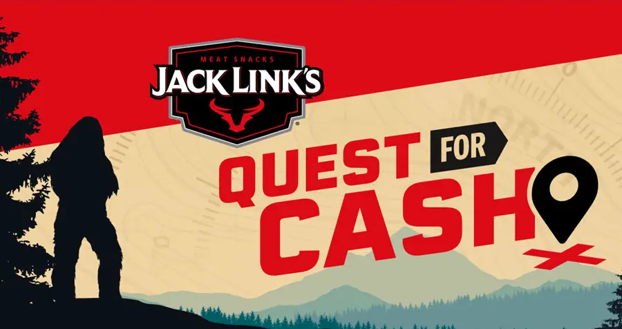 Jack Link’s Quest For Cash Sweepstakes - Win up to $10,000!