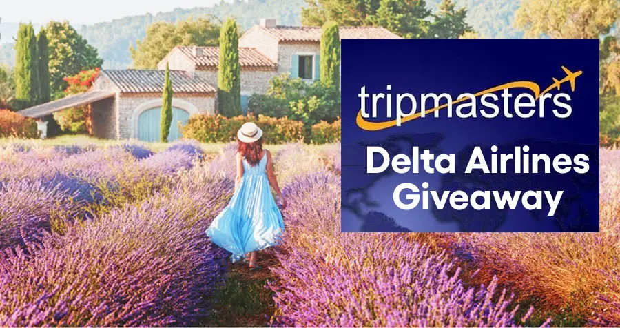 TripMasters Travel is giving away two tickets to anywhere Delta flies. Travel with a companion, or transfer tickets to family or friends. Invite friends and contacts to receive additional entries, and a chance to win another two tickets in an exclusive referral drawing.
