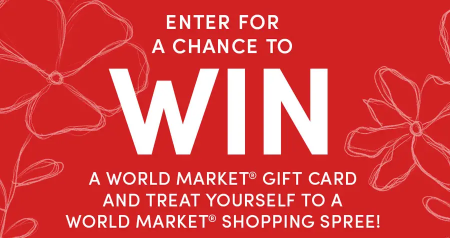 World Market $2,000 Summer Shopping Spree Giveaway