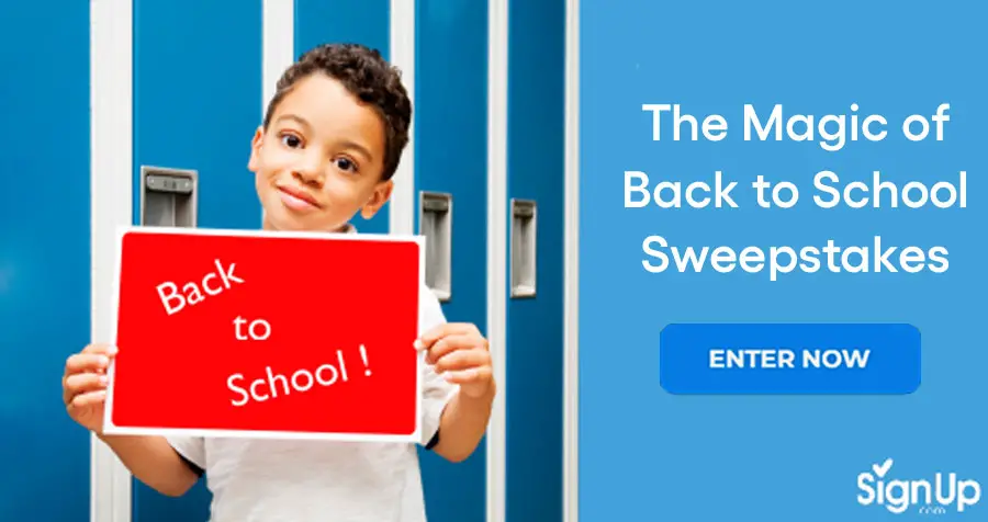 Magic of Back to School $1,000 Sweepstakes (Weekly Winners)