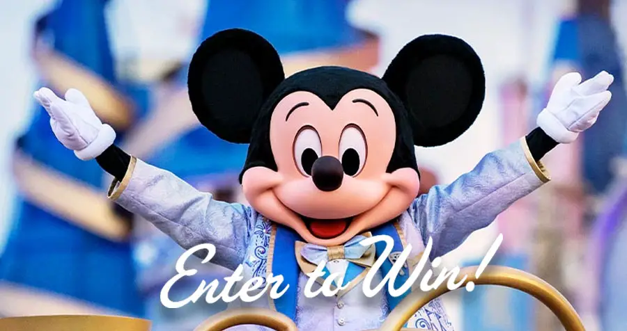 Enter for your chance to win a trip to experience the magic of “The World’s Most Magical Celebration” before it’s over – and learn more about how Disney Vacation Club® can help you enjoy decades of magical celebrations.