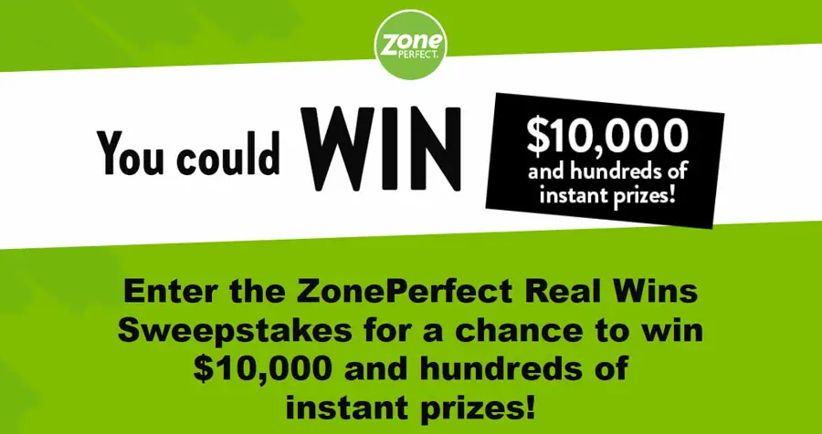 ZonePerfect Real Wins Instant Win Game (201 Prizes)