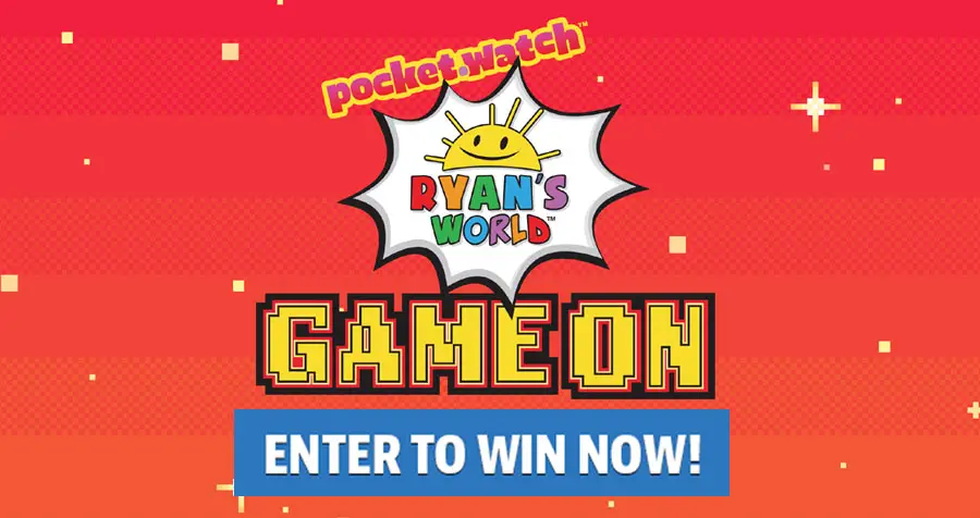 PocketWatch Ryan’s World Game On Giveaway (Weekly Winners)