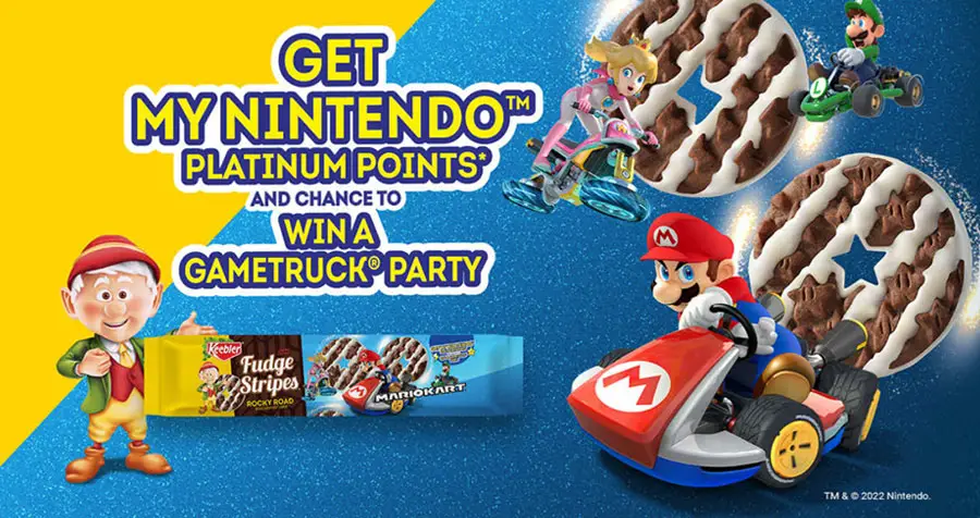 Enter Keebler's Mobile Gaming Kart Party Sweepstakes for your chance to win the Ultimate Gaming Party from Nabisco