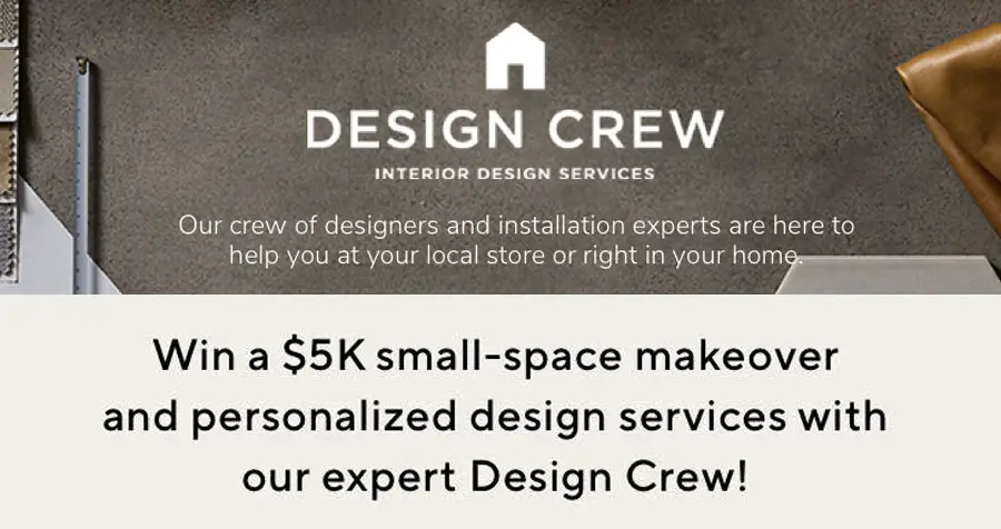 Pottery Barn Small Space, Big Style $5,000 Sweepstakes