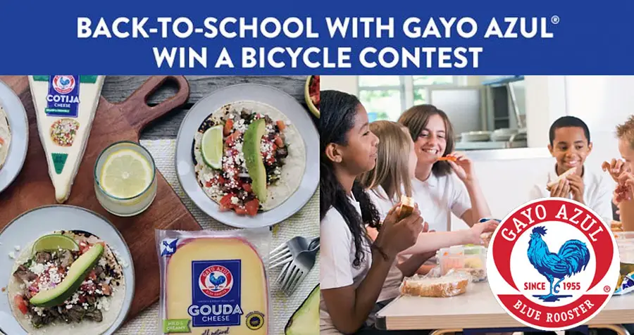 Back-to-School "Win A Bicycle" with with Gayo Azul Giveaway (3 Winners)