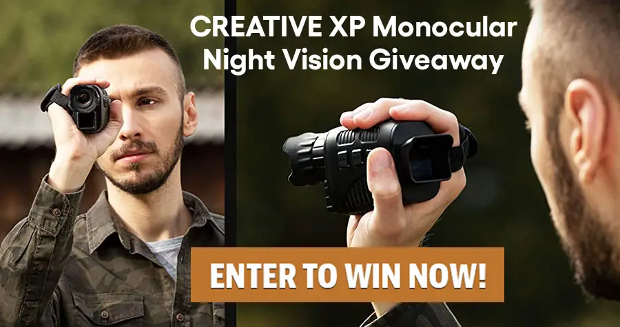 CREATIVE XP Monocular Night Vision Monocular Giveaway