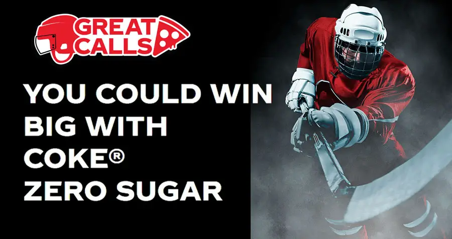 Coke Zero Sugar Pro Hockey National Sweepstakes