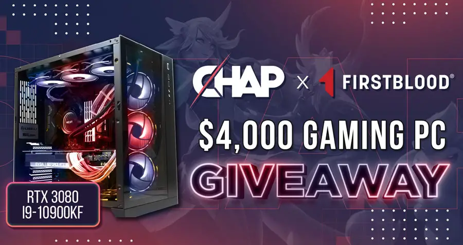FIRSTBLOOD $4,000 Gaming PC Giveaway